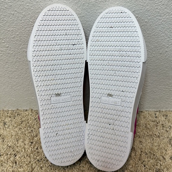 Nine West Hola2-A Low Top Quilted Sneakers Size 10 - Picture 12 of 12